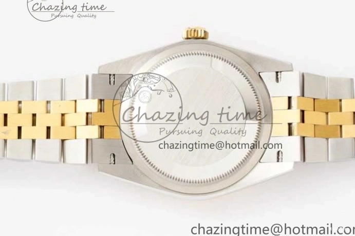 MiroTime 1221 GoodFit DateJust 36 SS YG DIWF 1:1 Best Edition 904L Steel White MOP Diamonds Dial on Jubilee Bracelet SA 2324